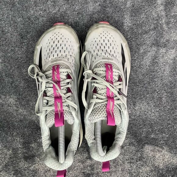 Altra Womens Torin 4 Running Shoes US 8.5 Grey/Purple Zero Drop - Picture 5 of 8